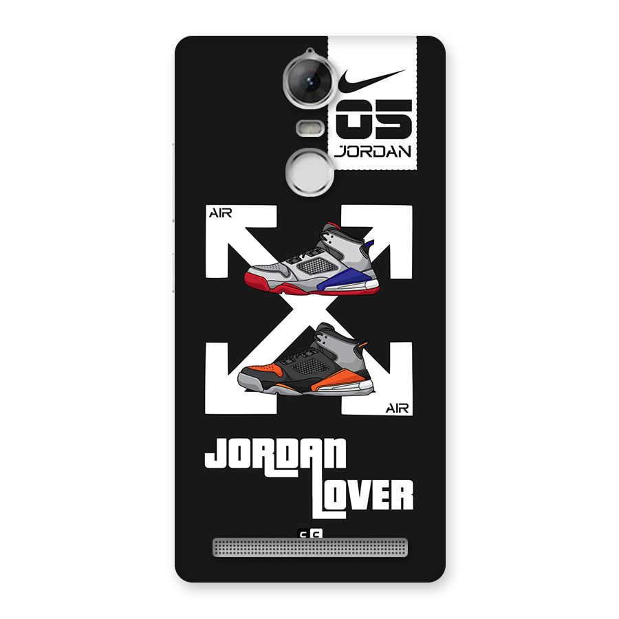 Air Shoe Lover Back Case for Vibe K5 Note