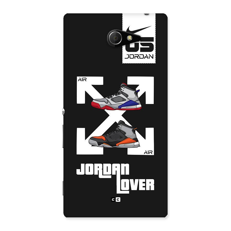 Air Shoe Lover Back Case for Xperia M2