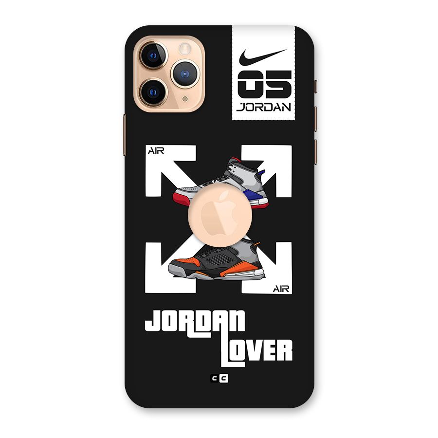 Air Shoe Lover Back Case for iPhone 11 Pro Max Logo Cut