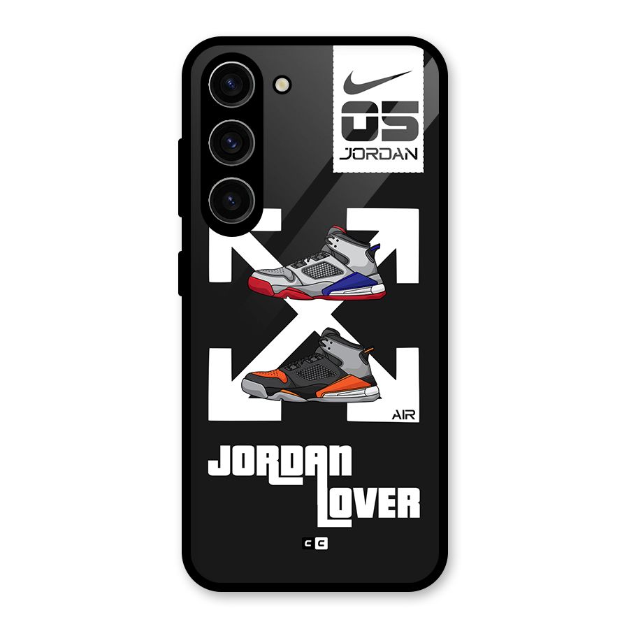 Air Shoe Lover Glass Back Case for Galaxy S23
