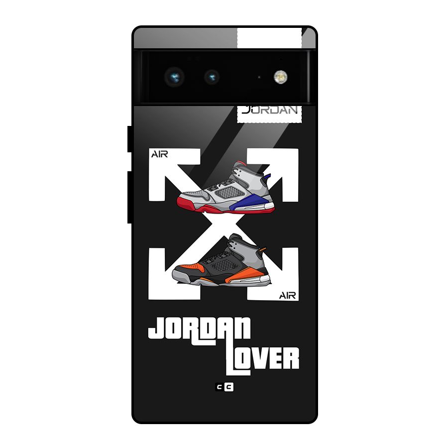 Air Shoe Lover Glass Back Case for Google Pixel 6