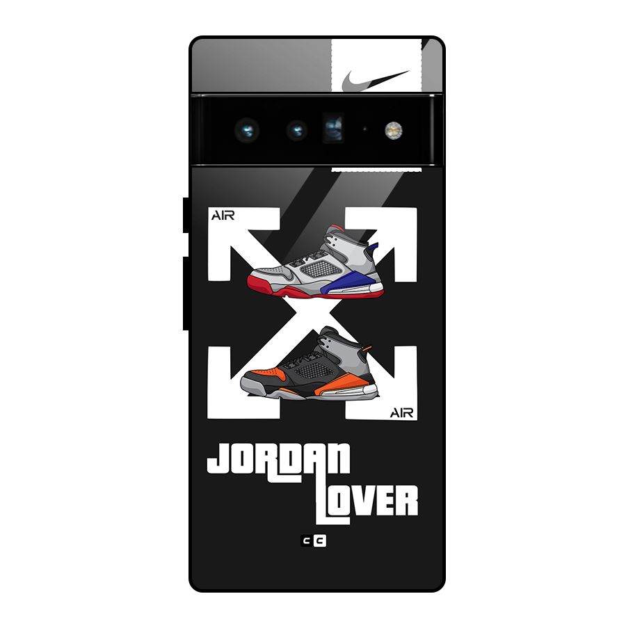 Air Shoe Lover Glass Back Case for Google Pixel 6 Pro