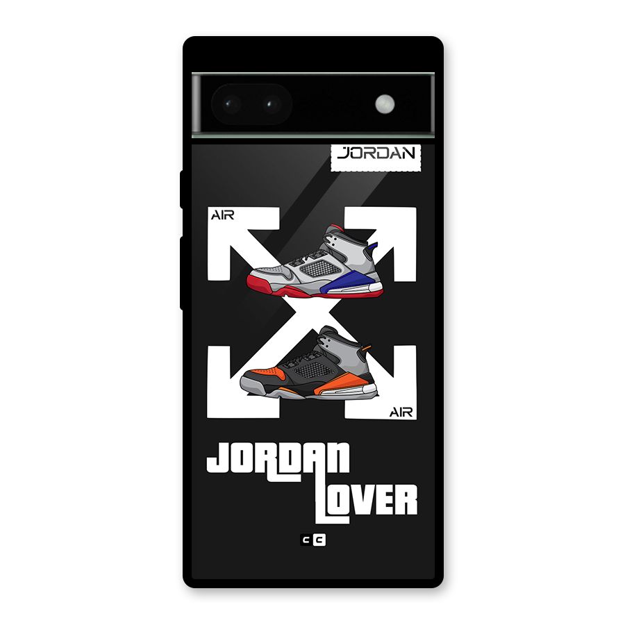Air Shoe Lover Glass Back Case for Google Pixel 6a
