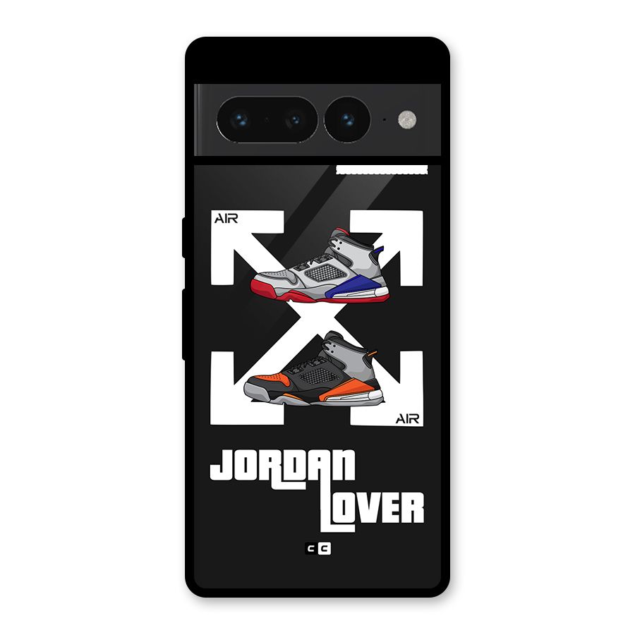 Air Shoe Lover Glass Back Case for Google Pixel 7 Pro
