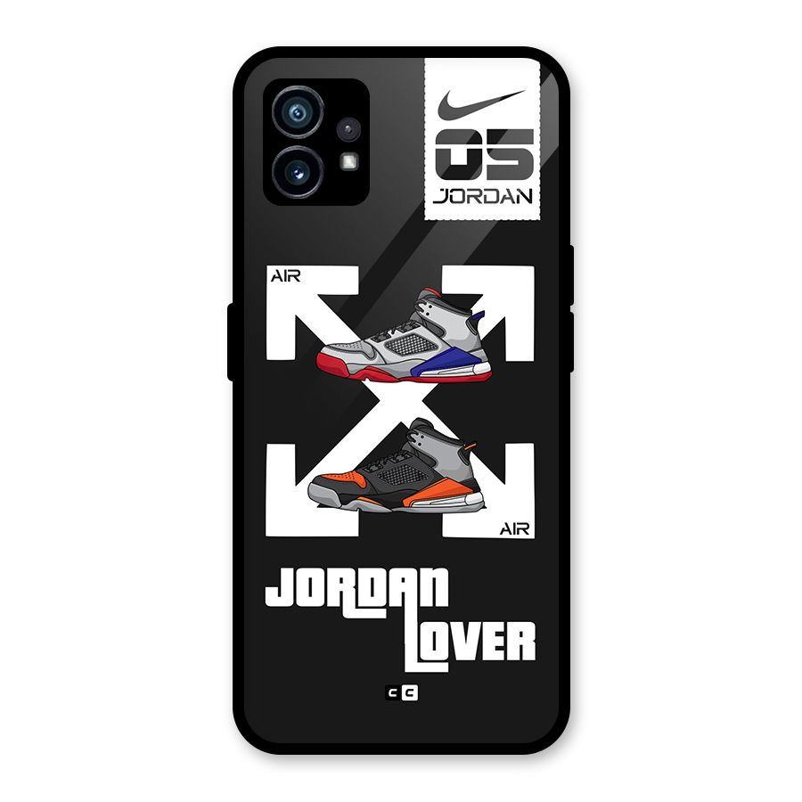 Air Shoe Lover Glass Back Case for Nothing Phone 1