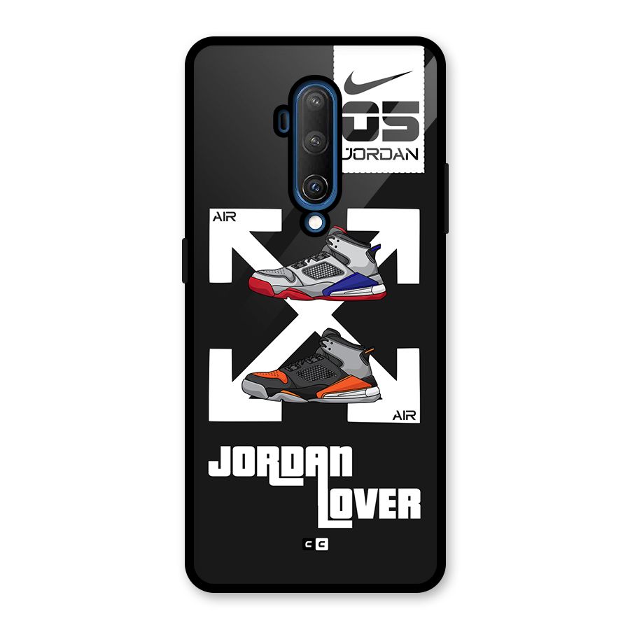 Air Shoe Lover Glass Back Case for OnePlus 7T Pro