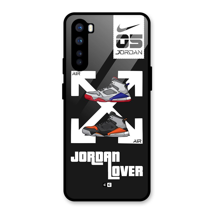 Air Shoe Lover Glass Back Case for OnePlus Nord