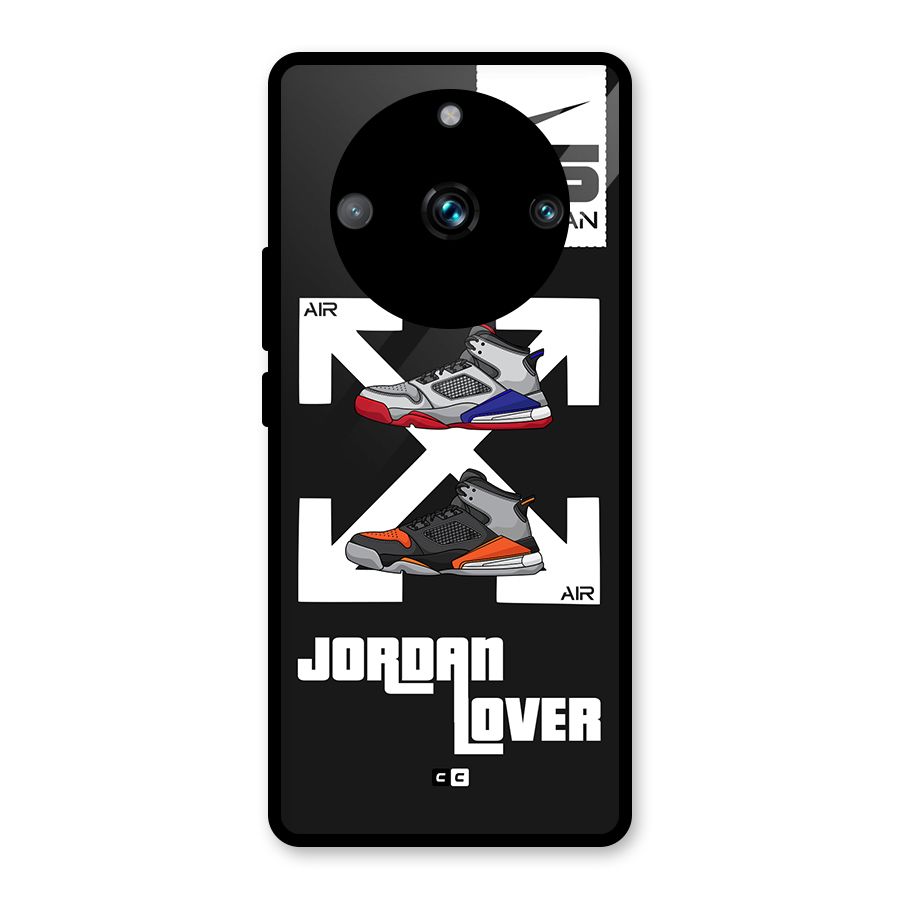 Air Shoe Lover Glass Back Case for Realme 11 Pro Plus