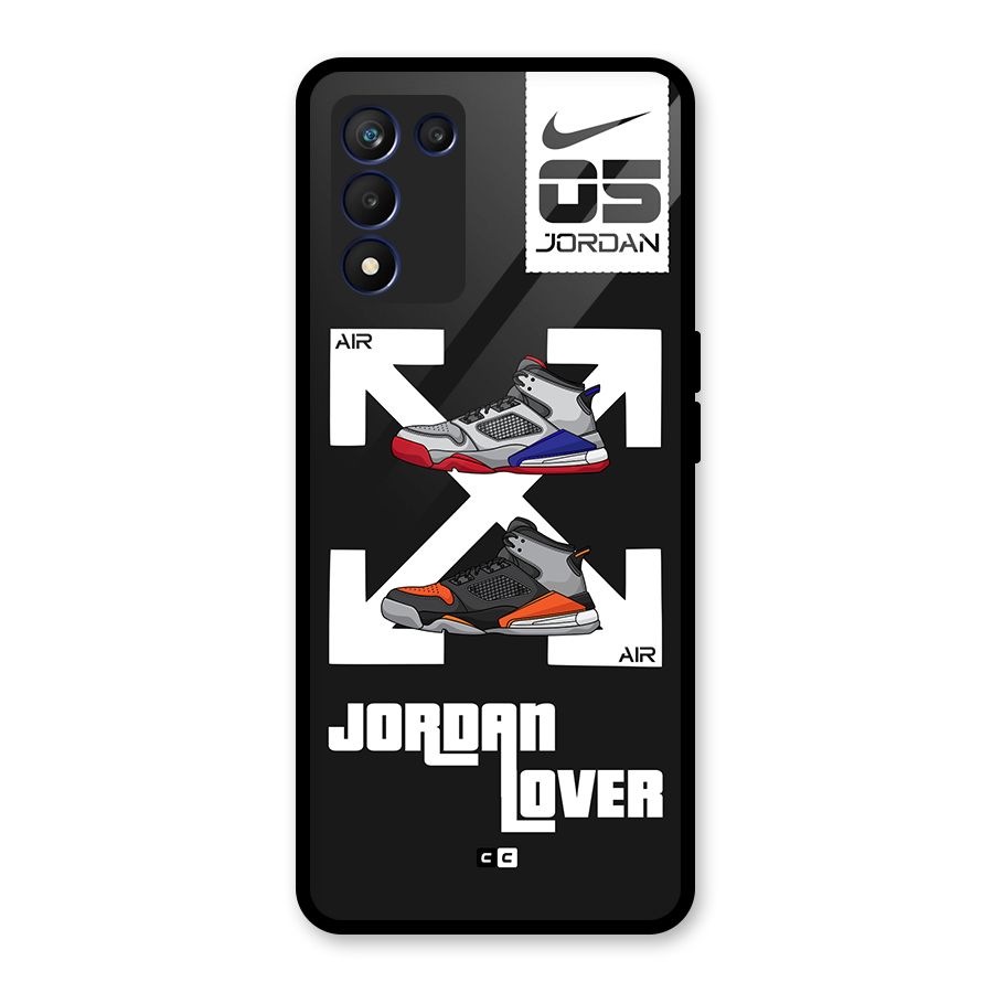 Air Shoe Lover Glass Back Case for Realme 9 5G Speed