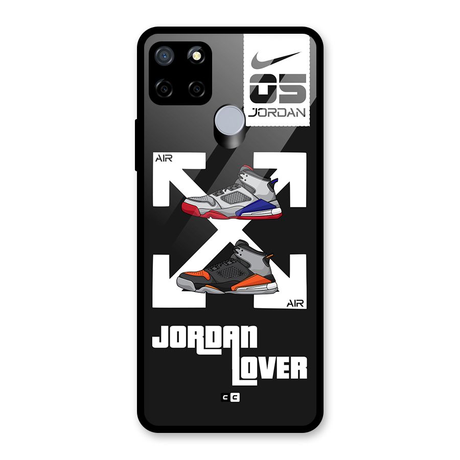 Air Shoe Lover Glass Back Case for Realme C12
