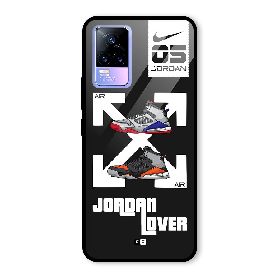 Air Shoe Lover Glass Back Case for Vivo Y73