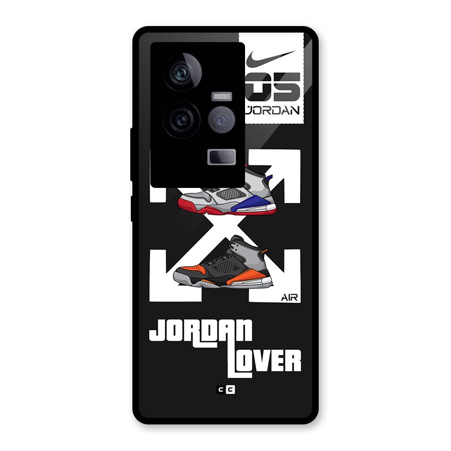 Air Shoe Lover Glass Back Case for Vivo iQOO 11 5G