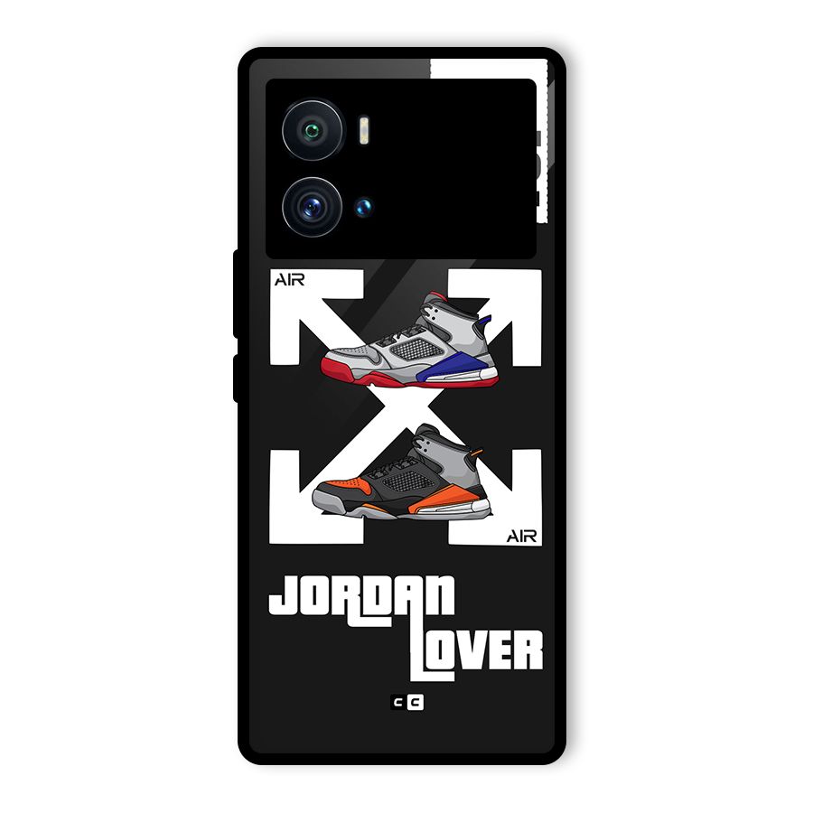 Air Shoe Lover Glass Back Case for Vivo iQOO 9 Pro