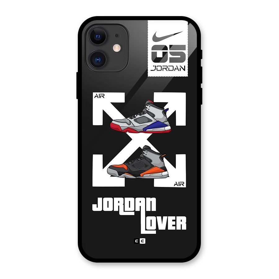 Air Shoe Lover Glass Back Case for iPhone 11