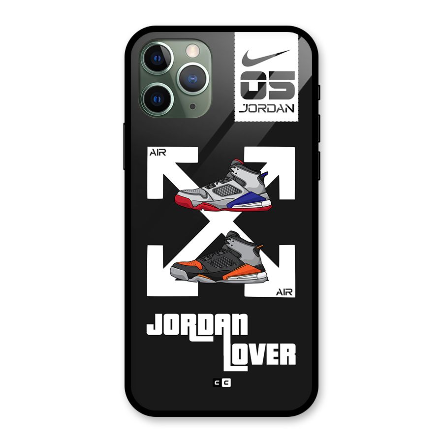Air Shoe Lover Glass Back Case for iPhone 11 Pro