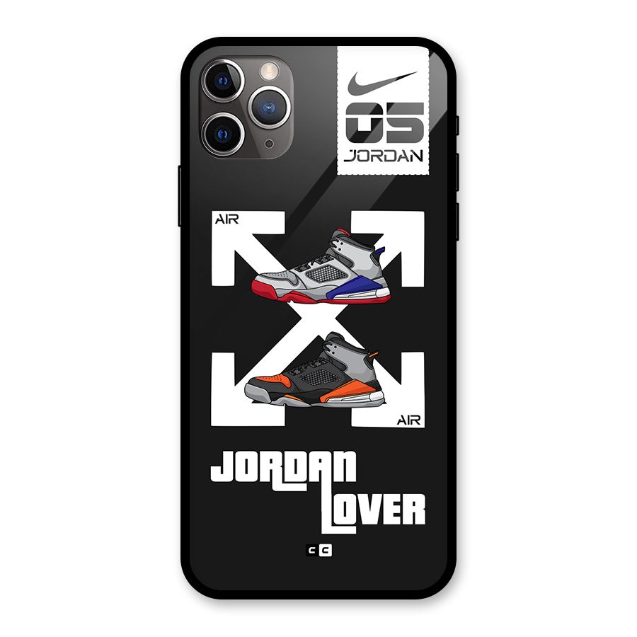 Air Shoe Lover Glass Back Case for iPhone 11 Pro Max