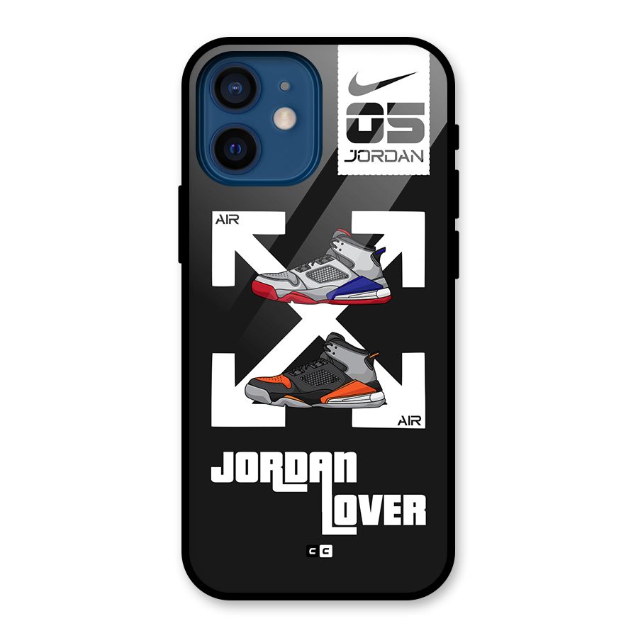 Air Shoe Lover Glass Back Case for iPhone 12 Mini