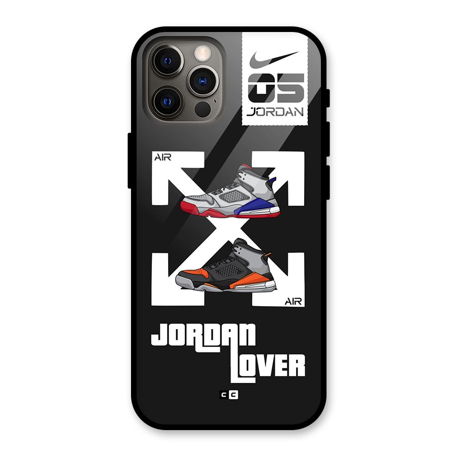 Air Shoe Lover Glass Back Case for iPhone 12 Pro