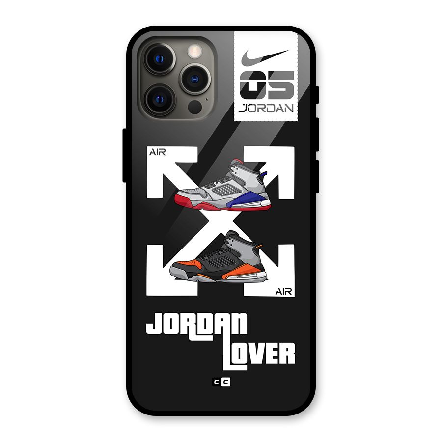 Air Shoe Lover Glass Back Case for iPhone 12 Pro Max