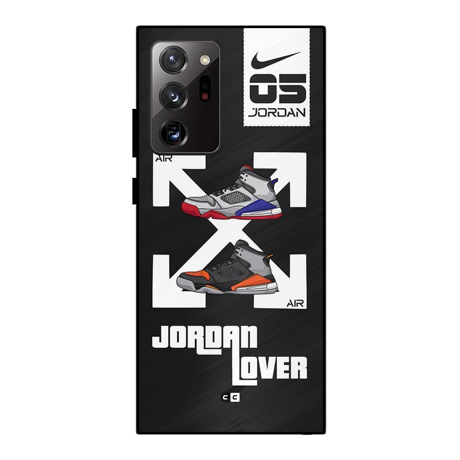 Air Shoe Lover Metal Back Case for Galaxy Note 20 Ultra