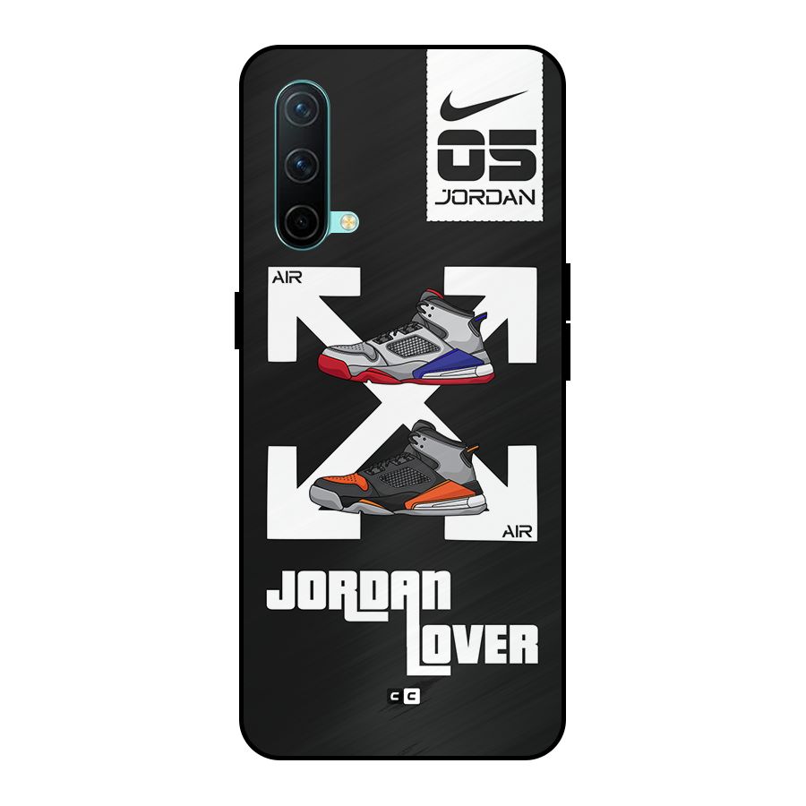 Air Shoe Lover Metal Back Case for OnePlus Nord CE 5G