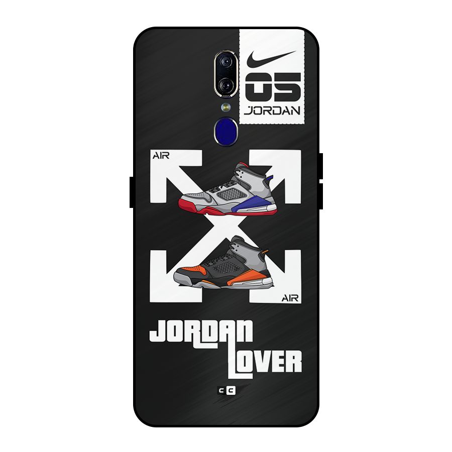 Air Shoe Lover Metal Back Case for Oppo F11