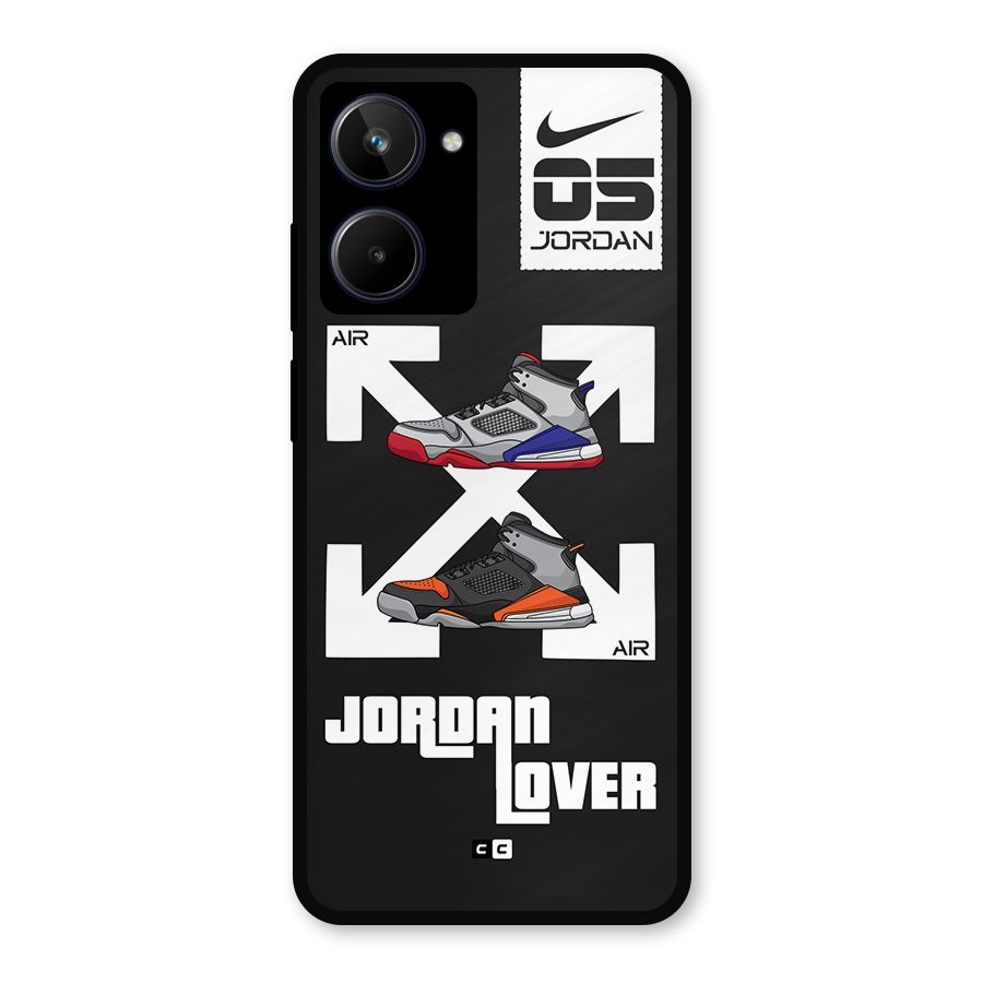 Air Shoe Lover Metal Back Case for Realme 10