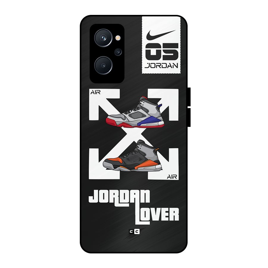 Air Shoe Lover Metal Back Case for Realme 9i 5G
