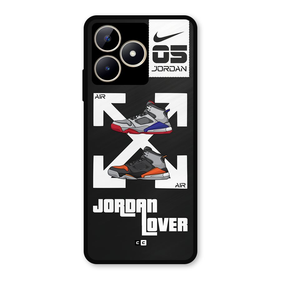 Air Shoe Lover Metal Back Case for Realme C53