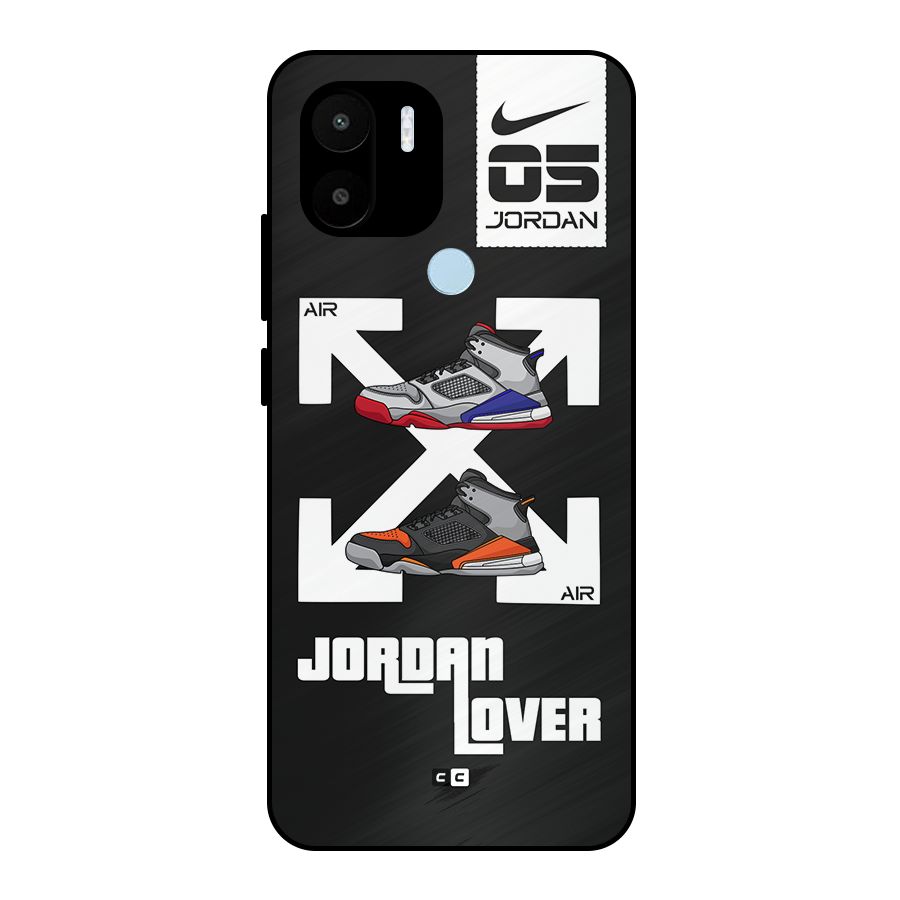 Air Shoe Lover Metal Back Case for Redmi A2 Plus