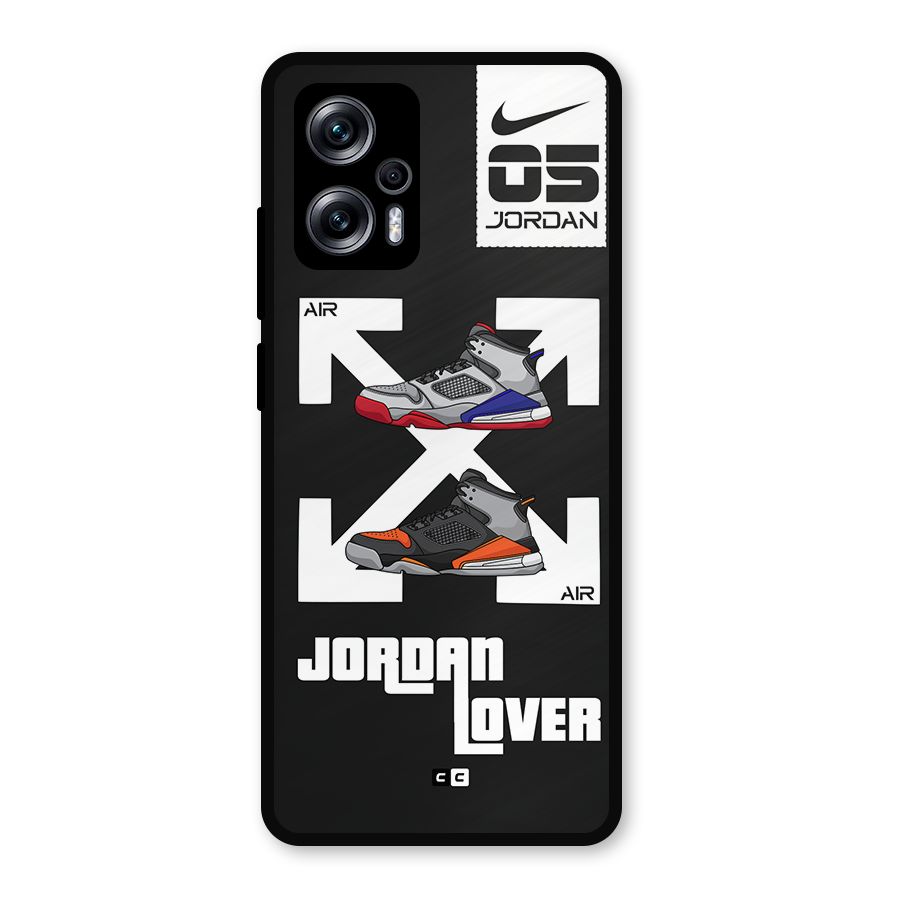 Air Shoe Lover Metal Back Case for Redmi K50i