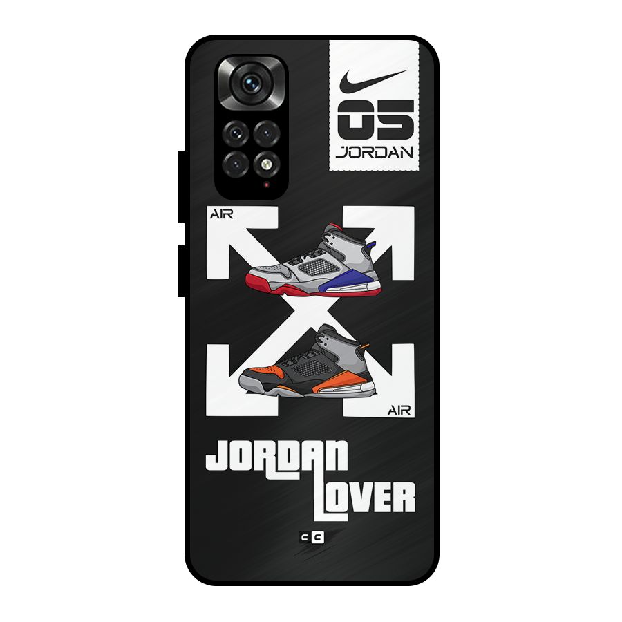 Air Shoe Lover Metal Back Case for Redmi Note 11 Pro