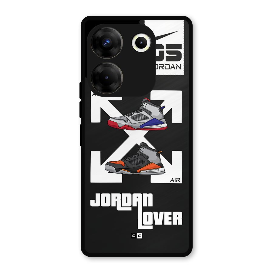 Air Shoe Lover Metal Back Case for Tecno Camon 20 Pro