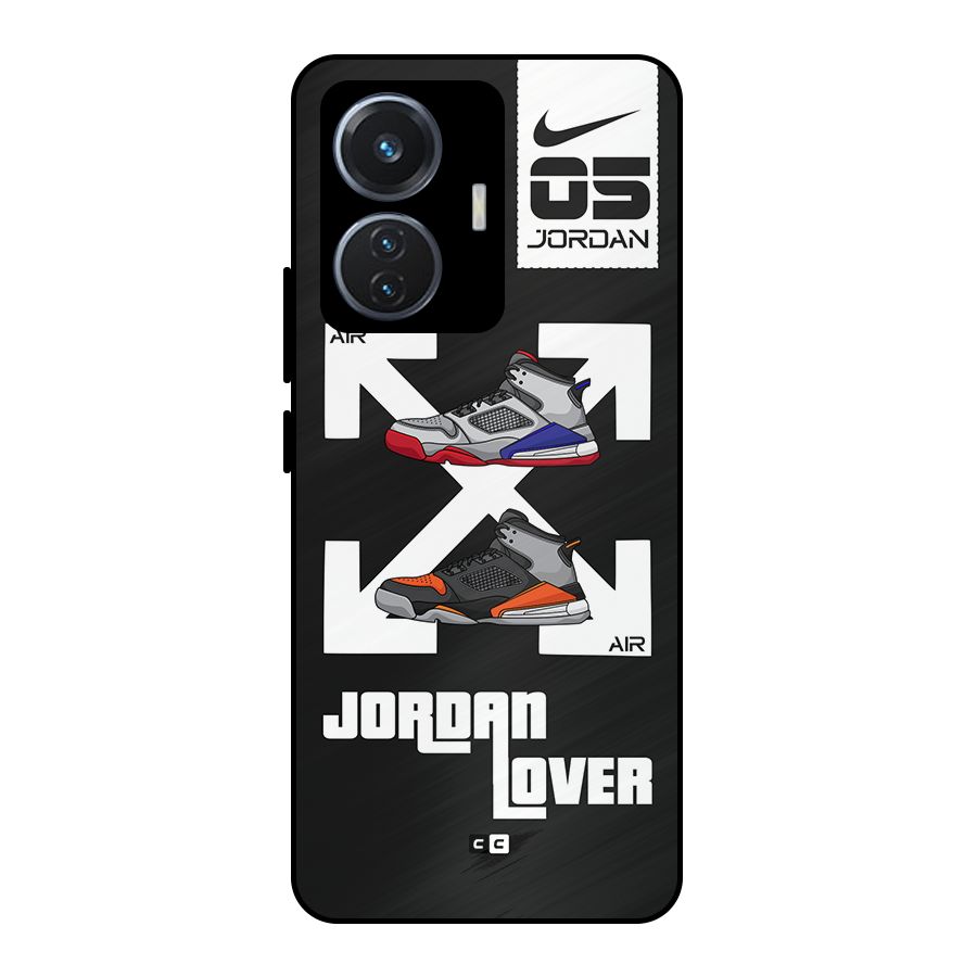 Air Shoe Lover Metal Back Case for Vivo T1 44W