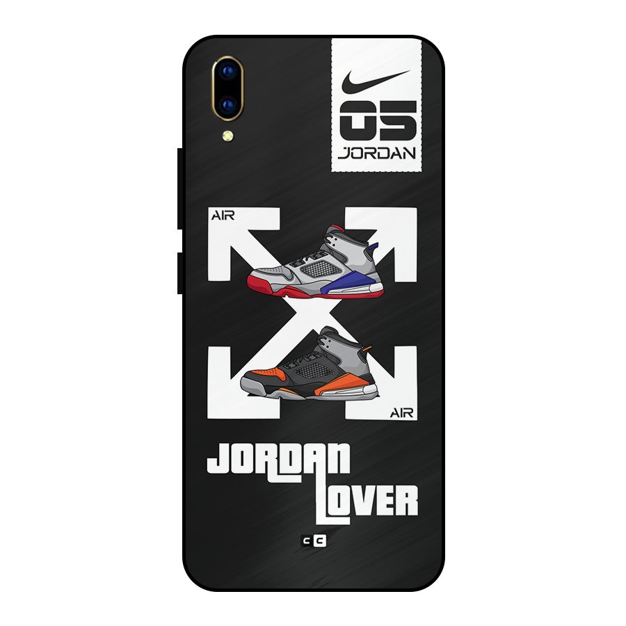 Air Shoe Lover Metal Back Case for Vivo V11 Pro