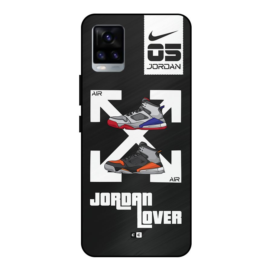 Air Shoe Lover Metal Back Case for Vivo V20 2021