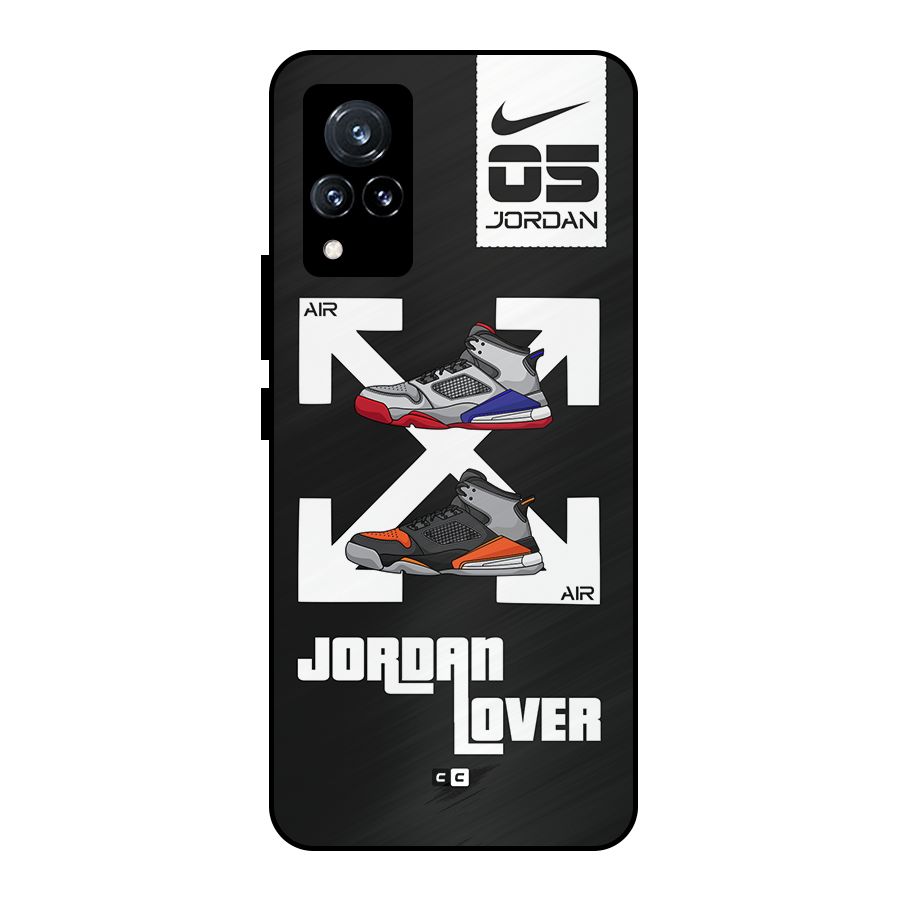 Air Shoe Lover Metal Back Case for Vivo V21 5G
