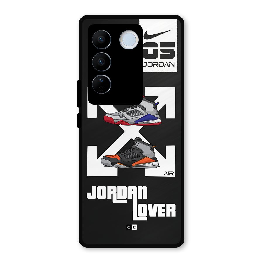 Air Shoe Lover Metal Back Case for Vivo V27