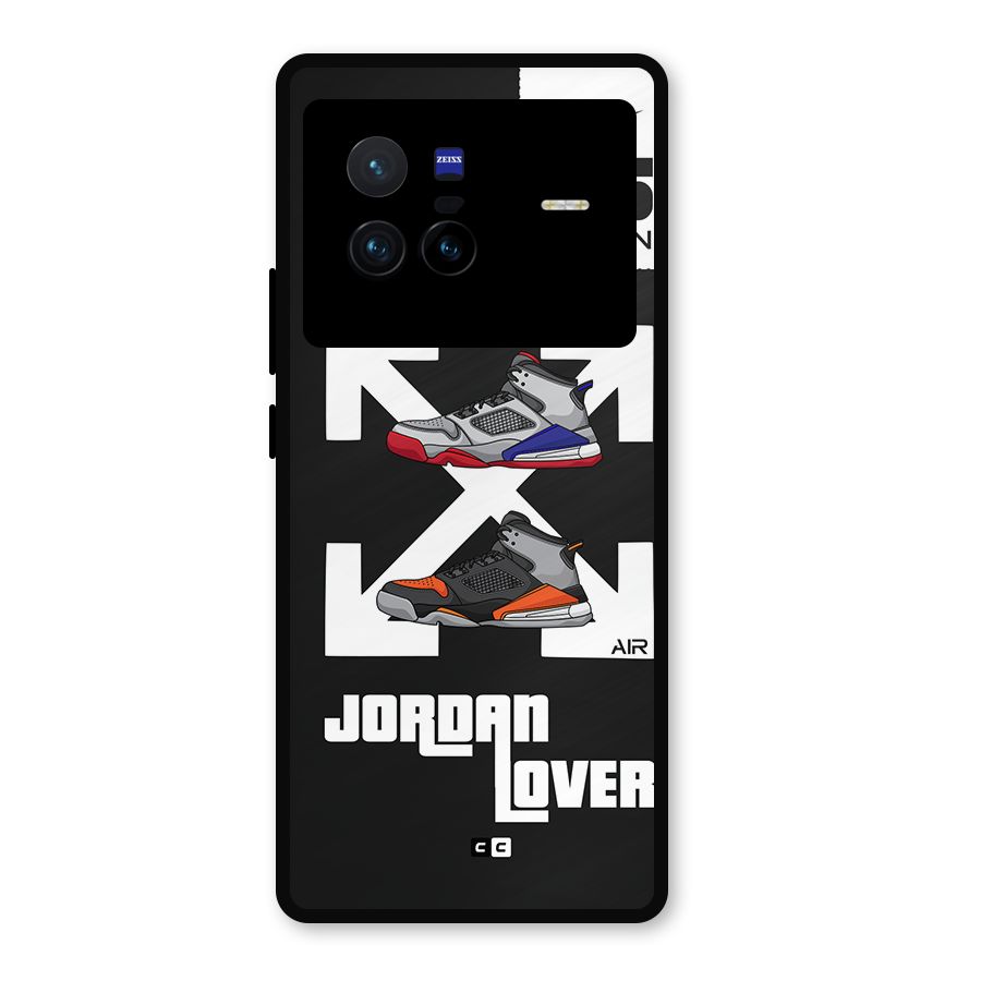 Air Shoe Lover Metal Back Case for Vivo X80
