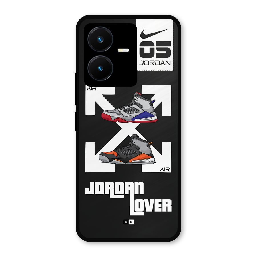 Air Shoe Lover Metal Back Case for Vivo Y22