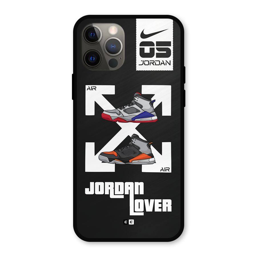 Air Shoe Lover Metal Back Case for iPhone 12 Pro