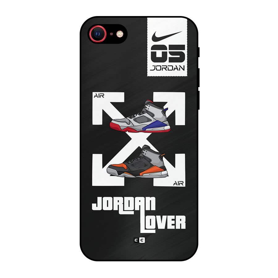 Air Shoe Lover Metal Back Case for iPhone SE 2022