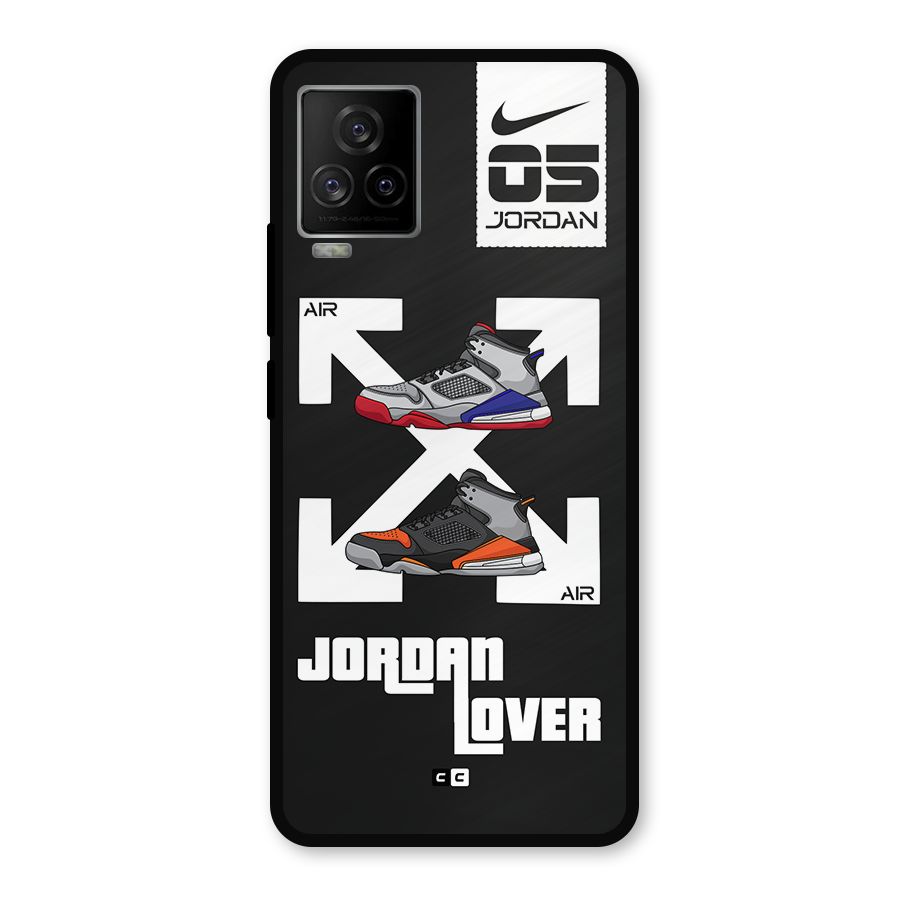 Air Shoe Lover Metal Back Case for iQOO 7 Legend 5G