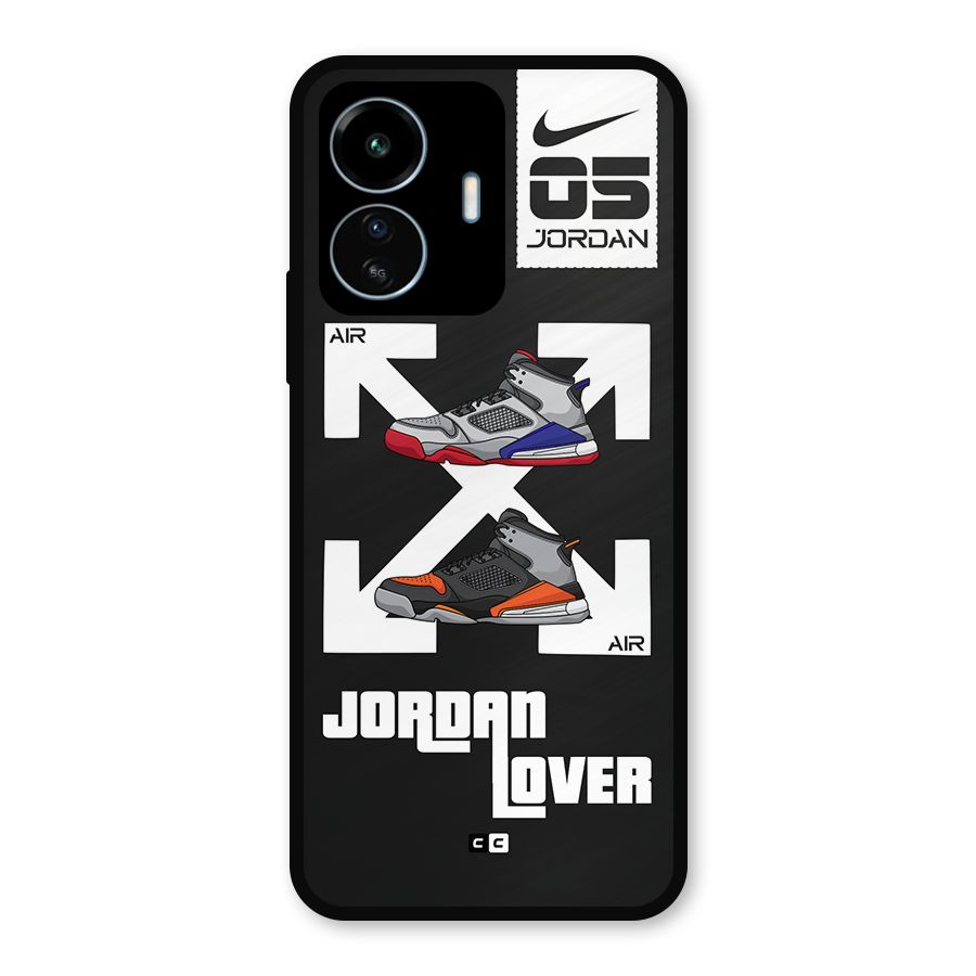 Air Shoe Lover Metal Back Case for vivo iQOO Z6 Lite 5G