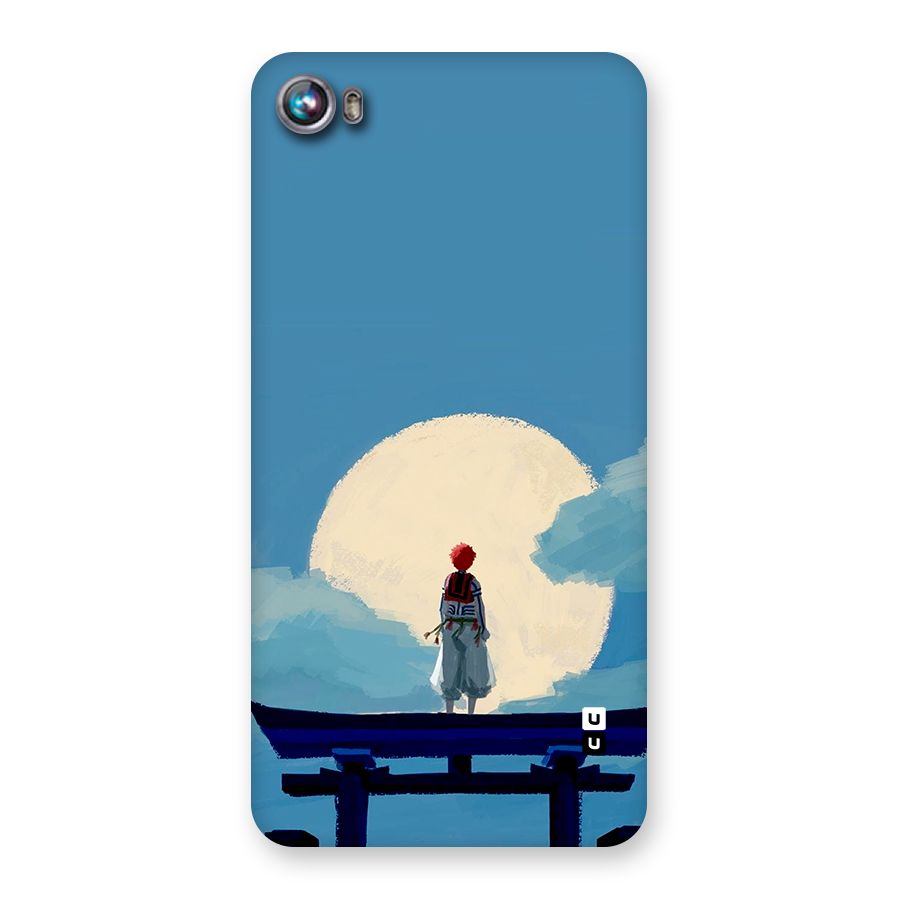 Akaza Waiting Back Case for Canvas Fire 4 (A107)