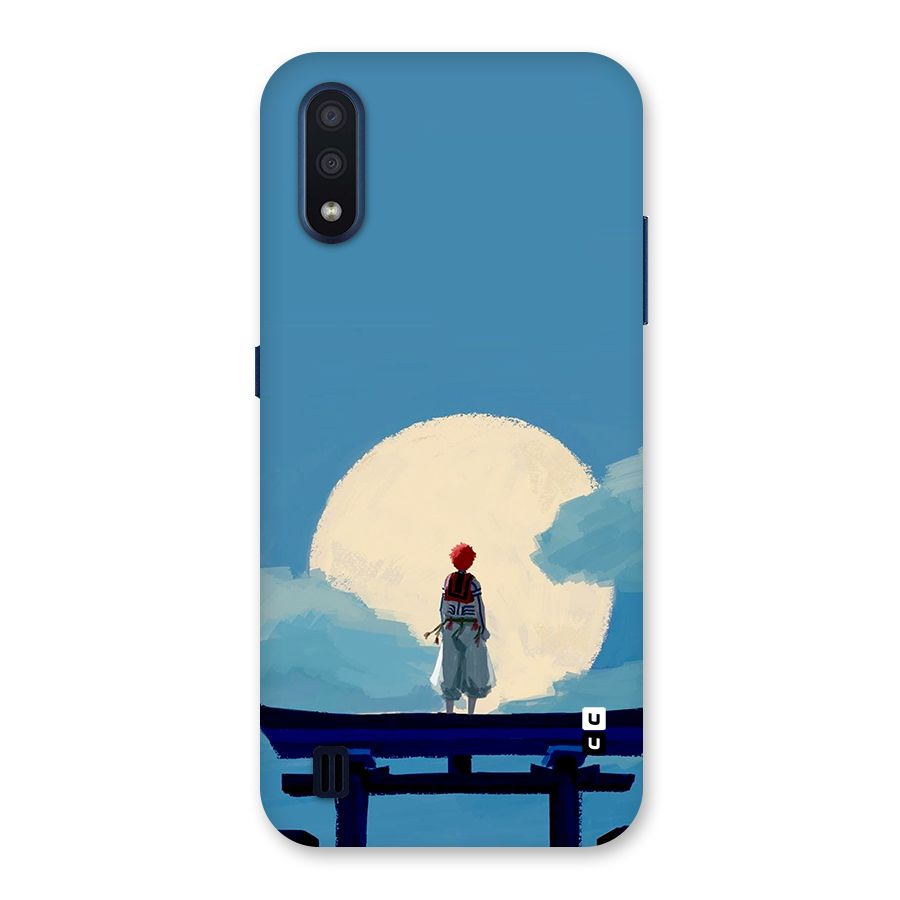 Akaza Waiting Back Case for Galaxy M01