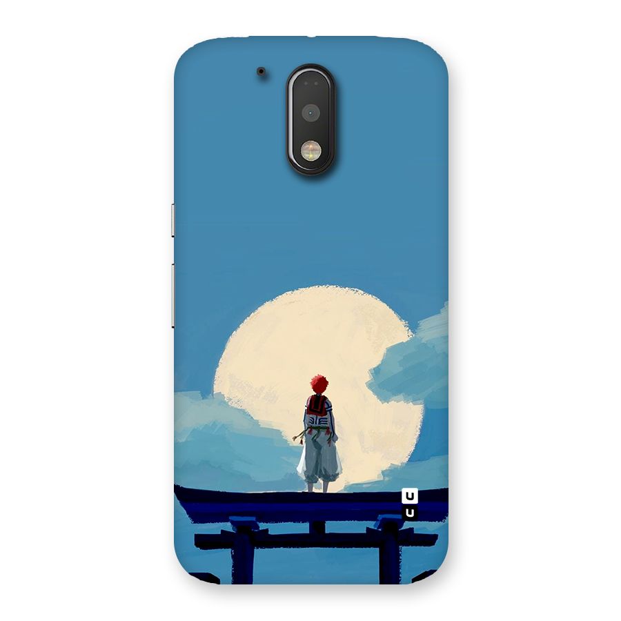 Akaza Waiting Back Case for Moto G4 Plus