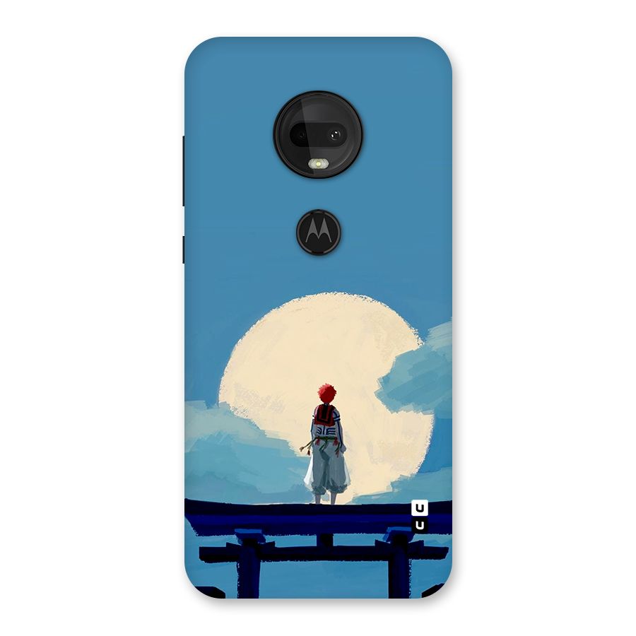 Akaza Waiting Back Case for Moto G7