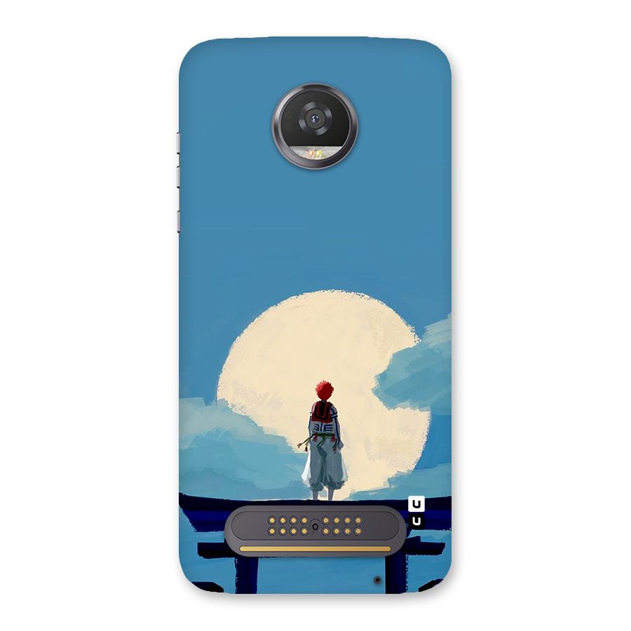 Akaza Waiting Back Case for Moto Z2 Play