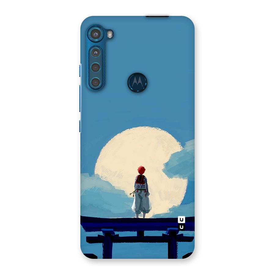 Akaza Waiting Back Case for Motorola One Fusion Plus